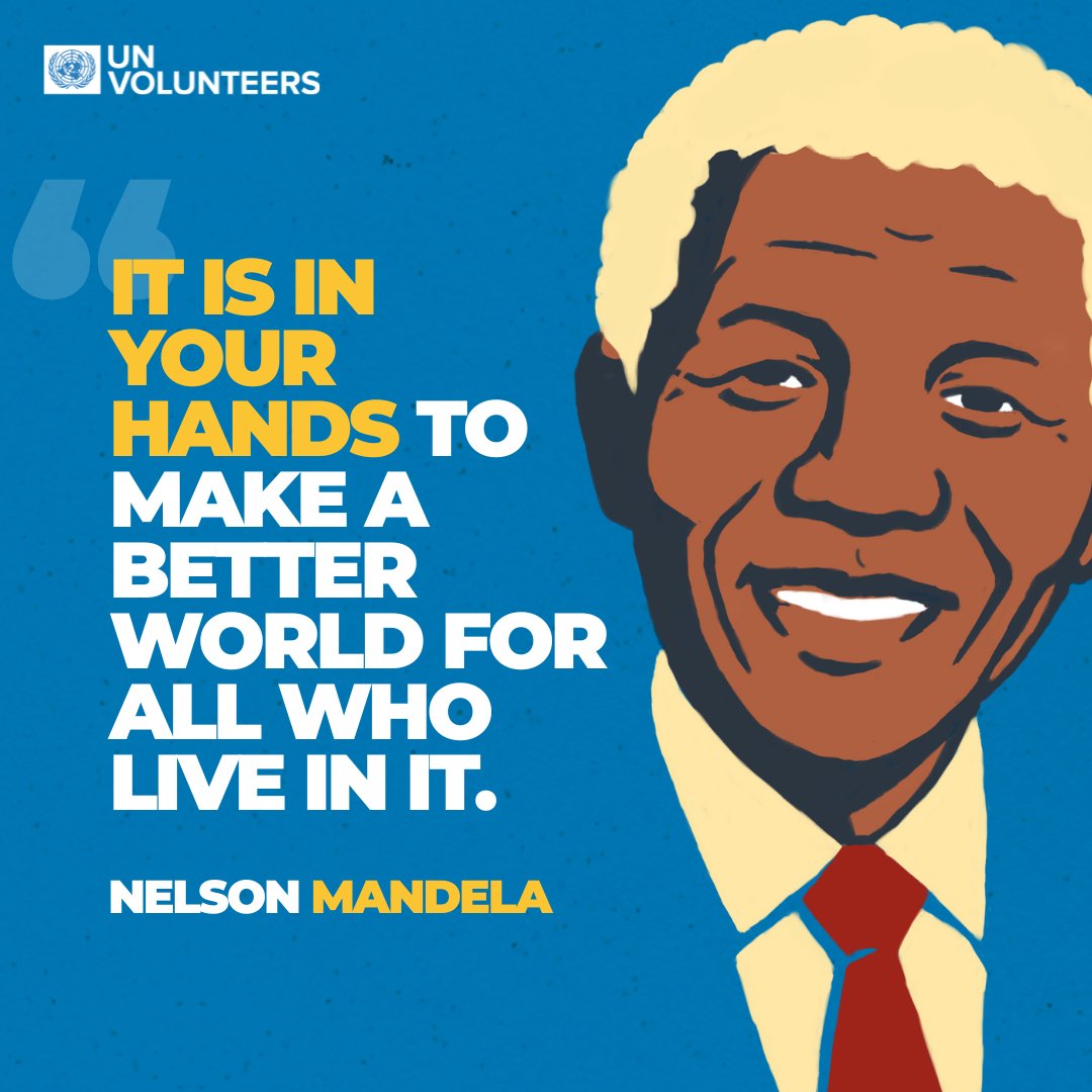 67 minutes🕒, that’s all it takes.

One minute for every year Nelson Mandela stood up for freedom, justice and equality.

On #MandelaDay, take time to volunteer, support those around you, and keep his legacy alive.