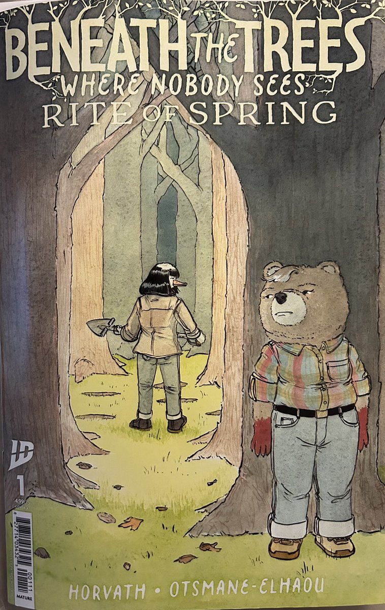 comicsmiz's tweet image. #BeneathTheTreesWhereNobodySeesRiteOfSpring #1 by @PatrickHorvath and @ElhaouHassan. This is the follow up to last year’s series. We follow Monica Brewer who is looking for her missing brother. You see how much of her life she’s giving up to just get answers. Excellent story.
