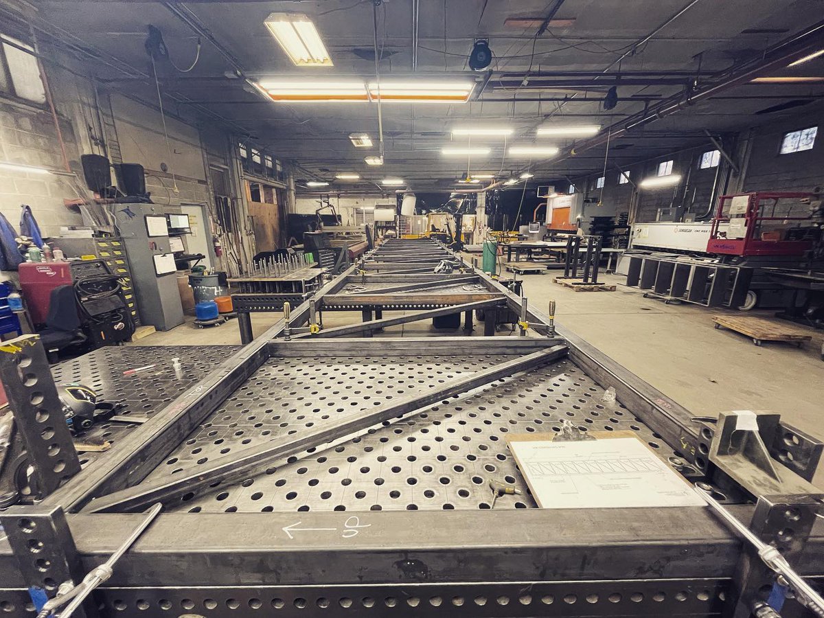 3dweldingtable's tweet photo. A 3D welding table isn’t just a workbench—it’s a precision tool. ✅ Perfect angles, ✅ modular setup, ✅ faster, cleaner welds.
If you’re still clamping on a flat sheet, you’re losing time &amp; accuracy. Upgrade your welding game! 🔥 https://t.co/tEUjXUOsHv