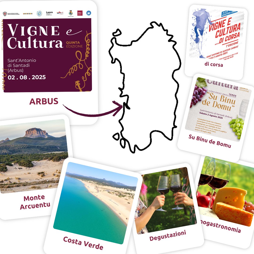 "Viñedos y Cultura" regresa a Sant'Antonio di Santadi. Excelentes sabores y vinos en el entorno único de la Costa Verde #enoturismo #winetourism #Italia #Italy #wine #winelover #vino #vini #Winapp wineapp.it sobrelias.com/enoturismo/vin…