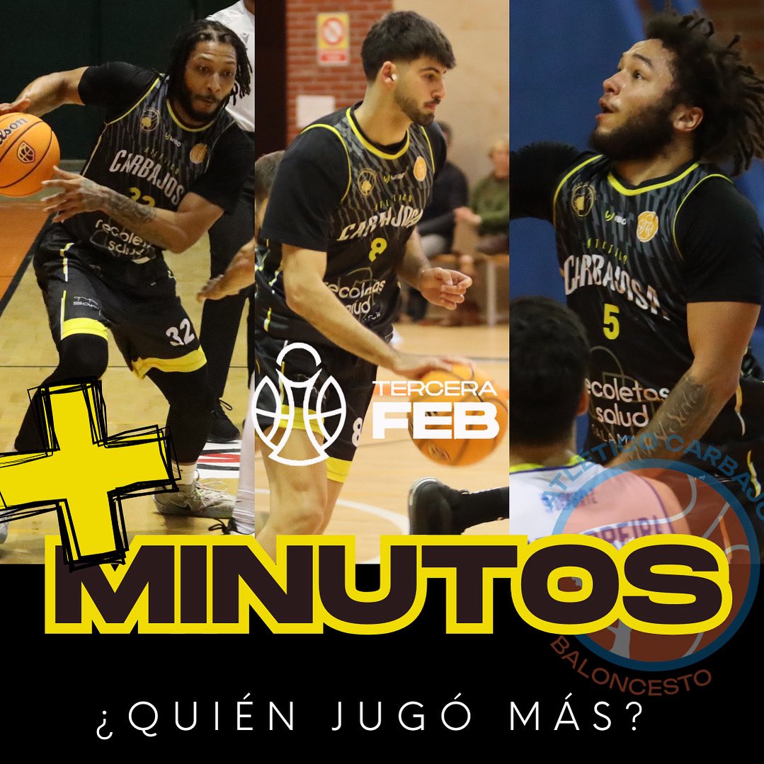 🕒 ¿Quién ha sido el jugador con más minutos esta temporada?

Chris Teasley, Adri Ramírez o Willie Guy…
Uno de ellos ha superado los 700 minutos sobre la pista 🔥

¿Te atreves a adivinarlo?
👀 Cuéntanos tu apuesta.
Muy pronto lo sabrás…