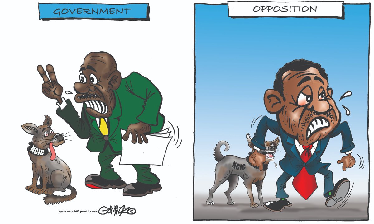 kiddoGAMMZ's tweet image. #NCIC Executive&apos;s lapdog! Cartoon for @StandardKenya @KTNNewsKE @ktnhome_