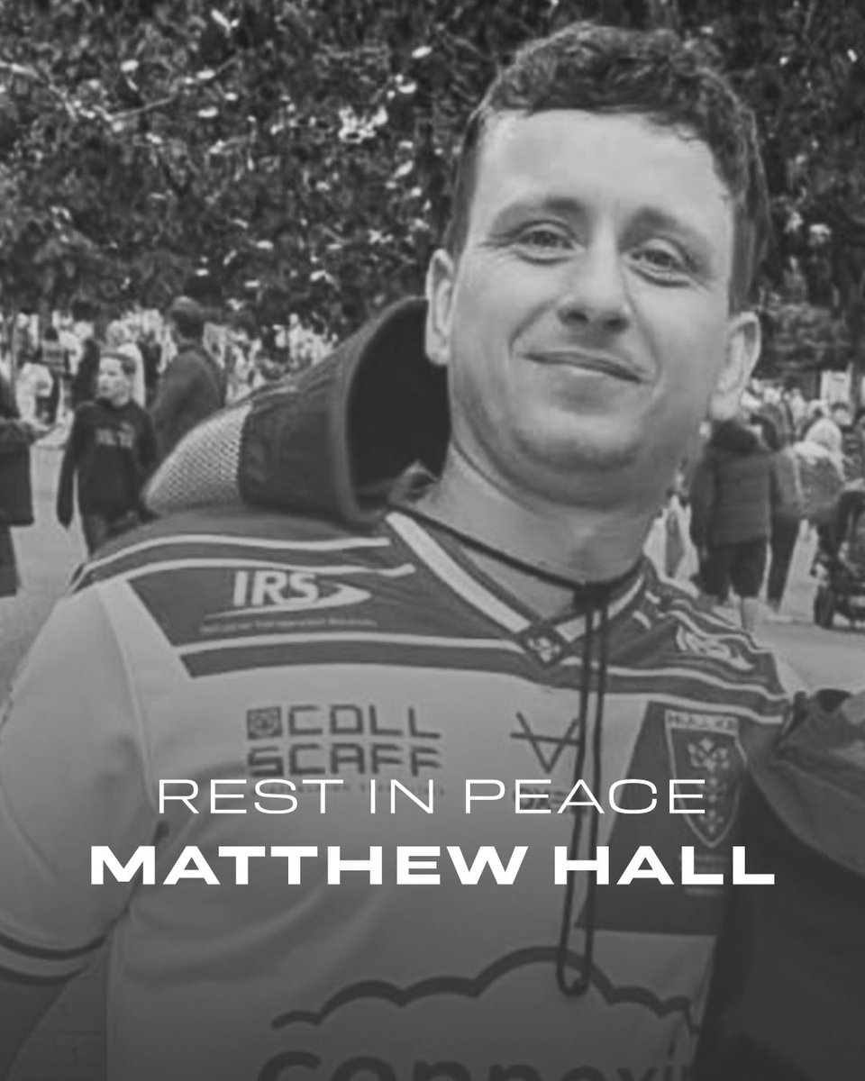 Hull KR (@hullkrofficial) on Twitter photo Hull KR are saddened to learn of Matthew Hall’s passing last night.
A true Robin, the club sends its deepest condolences to Matt’s family and friends at this difficult time ❤️ Hull KR are saddened to learn of Matthew Hall’s passing last night.
A true Robin, the club sends its deepest condolences to Matt’s family and friends at this difficult time ❤️