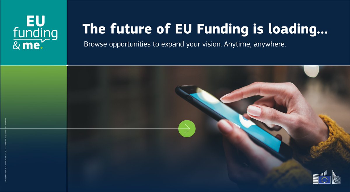 HorizonEU's tweet image. Exciting news! A smarter way to track & manage your EU-funded projects. Anytime, anywhere.
- Simpler
- On-the-go
- Tailored for you
Get ready to experience EU Funding in your pocket.
Stay tuned for the launch!
#EUFundingApp