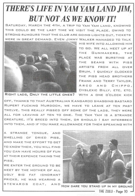 bcfcarchive's tweet image. Blues win at WBA in 2000, as told by The Zulu Fanzine. #BCFC