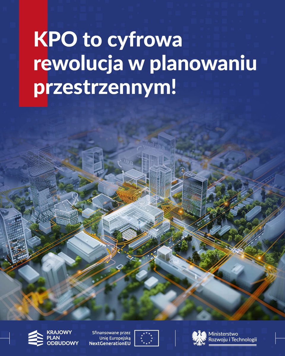 MRiTGOVPL's tweet image. 🏬Już wkrótce procedury planistyczne staną się prostsze, a dane przestrzenne – łatwiej dostępne. W ramach KPO powstaje nowoczesny Rejestr Urbanistyczny – zaawansowany system zawierający kluczowe informacje z zakresu planowania i zagospodarowania przestrzennego. To narzędzie ma…