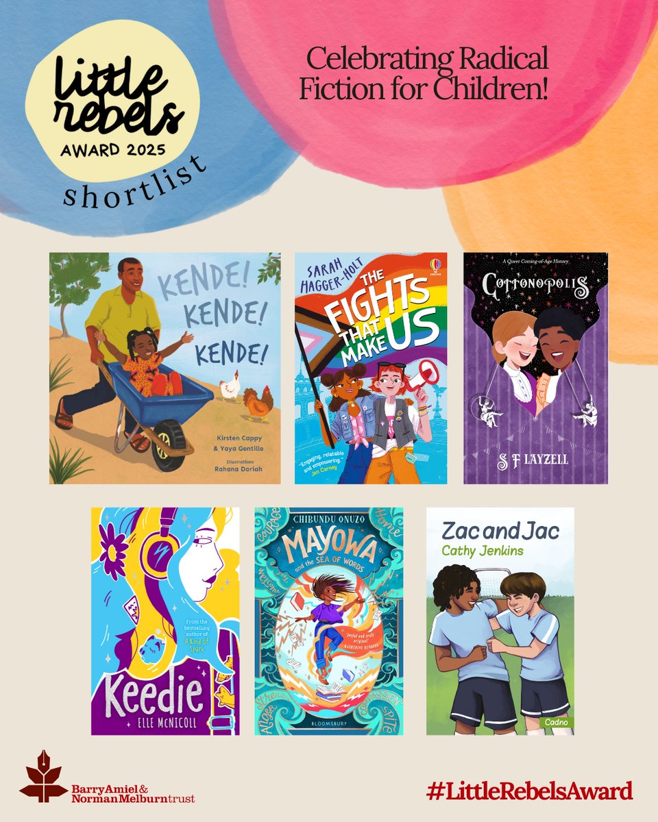 BookBrunch (@bookbrunch) on Twitter photo The shortlist for the <a href="/littlerebsprize/">Little Rebels Award</a> has been revealed - it celebrates children’s books for readers age 0-12 which promote social equality and social justice
bookbrunch.co.uk/page/article-d… (£) The shortlist for the <a href="/littlerebsprize/">Little Rebels Award</a> has been revealed - it celebrates children’s books for readers age 0-12 which promote social equality and social justice
bookbrunch.co.uk/page/article-d… (£)