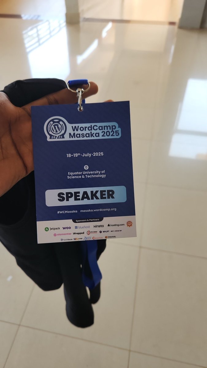 📍Equator University of Science and Technology 🇺🇬 
#WordPress #WordCamp #WCMasaka
