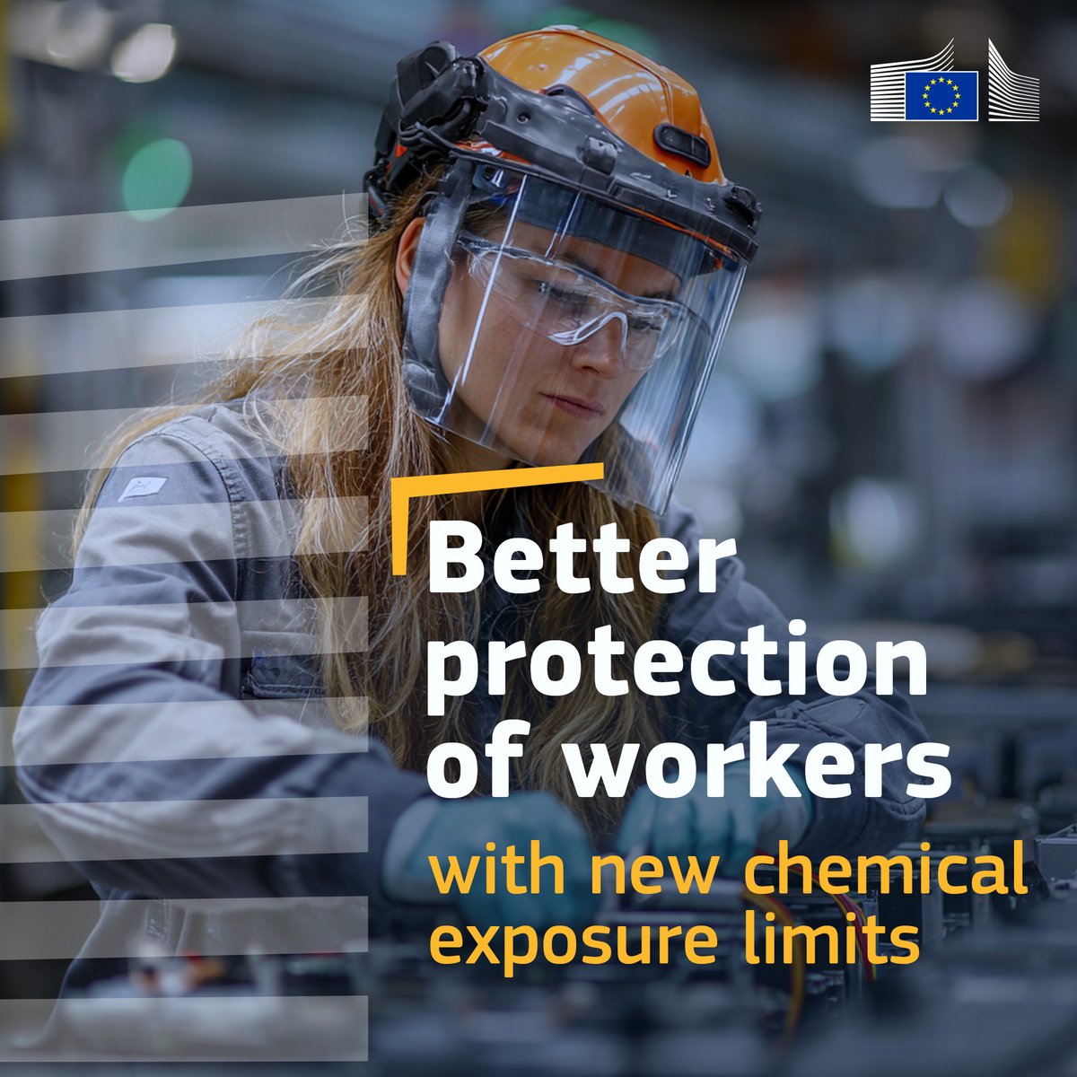 EU_Social's tweet image. We are proposing stronger protection of workers against hazardous chemicals.
These measures will prevent 1,700 lung cancer cases and 19,000 other illnesses over 40 years. They could also save €1.16 billion in healthcare costs.
Learn more: europa.eu/!mJdY3h