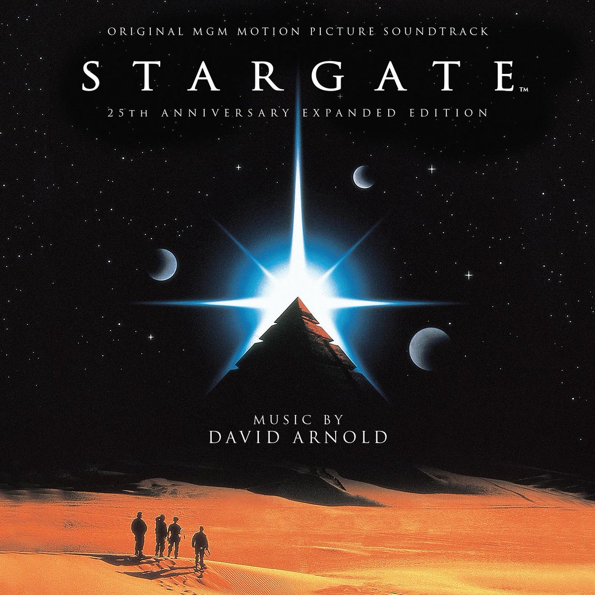 StargateITA's tweet image. Cover ufficiale del #soundtrack del 25° anniversario di #stargate con le musiche di #davidarnold...