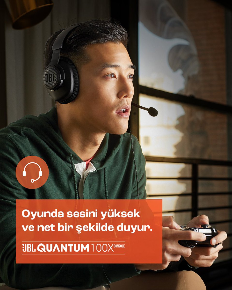 Quantum100XBox ile ses yüksek, komutlar net; iletişim ise kesintisiz! 

#JBLQuantum #Quantum100XBOX #Gamer #Gaming #SoundisSurvival #UnfairAdvantage
