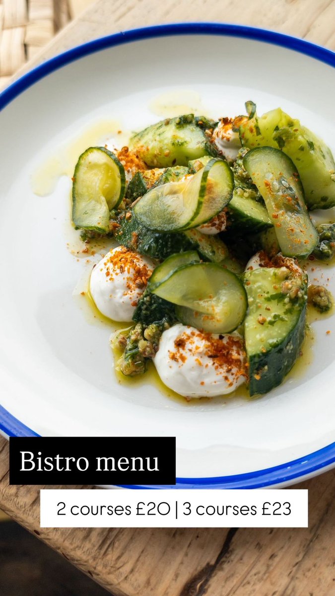 It’s finally Friday and we’ve got two delicious menu options for you to choose from. You can book via our website but as always walk ins are welcome 😌