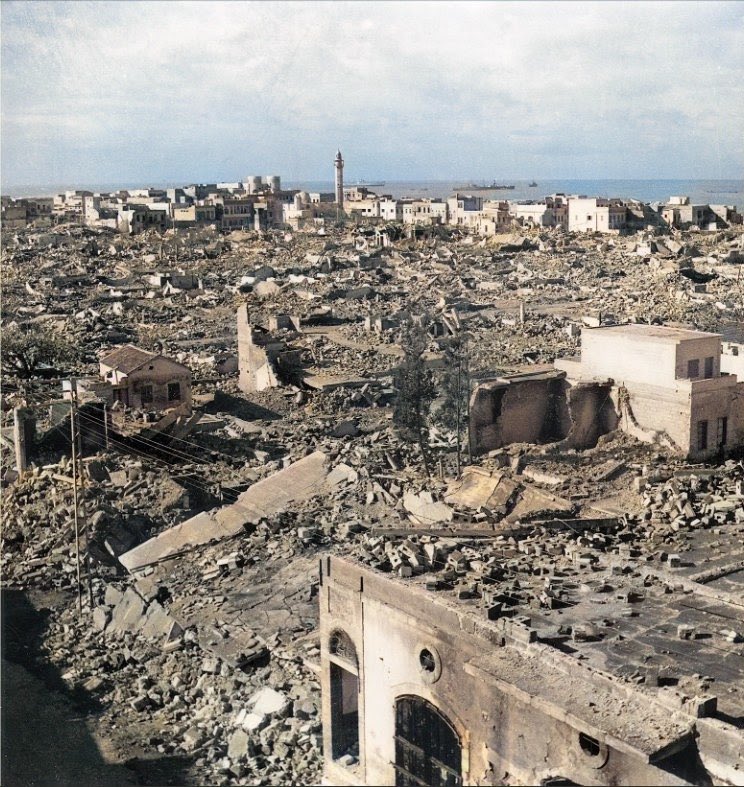 claudeelkhal's tweet image. Ce n’est pas Gaza en 2025.
C’est Jaffa en 1948.
Non, ça n’a pas commencé le 7 octobre.