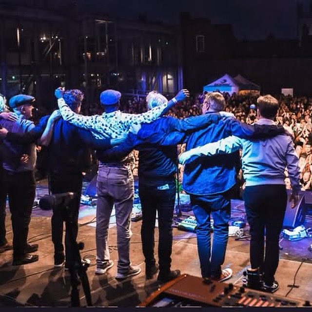 The last time these guys invited Declan and  myself to share the stage with them it was at a castle in Limerick. This time it’s under the Big Top in Galway. Can you guess who they are ?