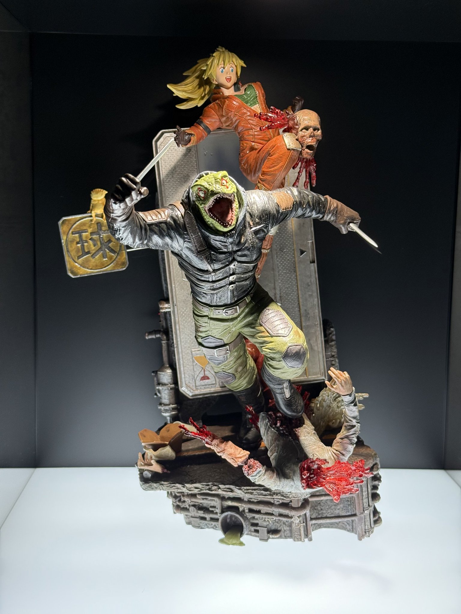 【新品未開封】1/8 ドロヘドロ/ カイマン＆ニカイドウ エリート スタチュー ドロヘドロ/ カイマン＆ニカイドウ 1/8 エリート スタチュー