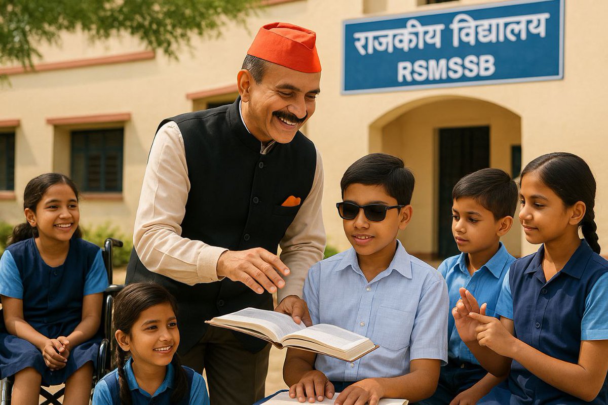 श्री मान जी , दिव्यांग शब्द से इतनी नाराजगी क्यू...
REET 2025 मे विशेष शिक्षको के कितने पद है बताने का कष्ट करे थोङा ...
#विशेष_शिक्षक_भर्ती_करो 
<a href="/alokrajRSSB/">Alok Raj</a> <a href="/BadhalDr/">डॉ भाग चन्द बधाल DR BHAG CHAND BADHAL, RAS</a> <a href="/RajCMO/">CMO Rajasthan</a> 
<a href="/madandilawar/">Madan Dilawar</a> @SPECIALNRWS043