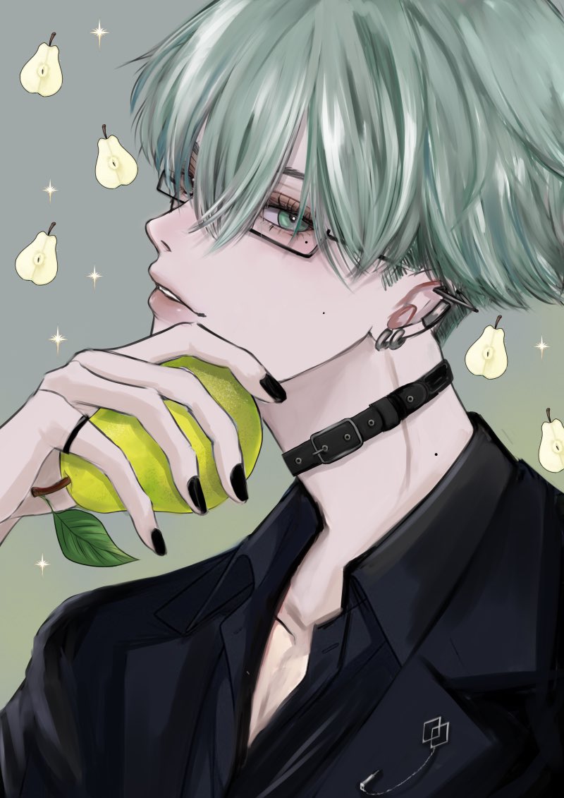 洋梨×眼鏡男子