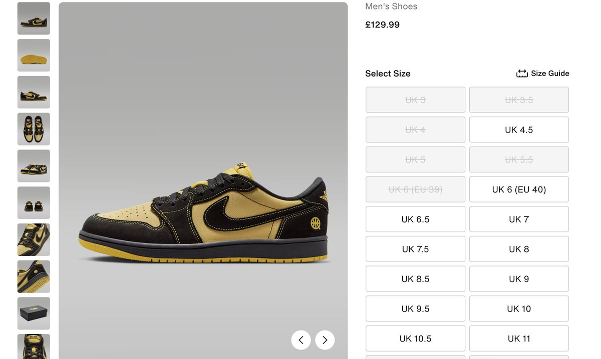 thesolerestocks's tweet image. #ad The Air Jordan 1 Retro Low Quai 54 has RESTOCKED at Nike!
Link > c.thesolesupplier.co.uk/3qkgtef
