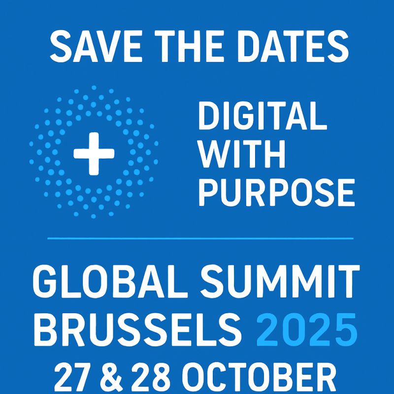 We’re proud to announce that the 4th edition of the Digital With Purpose Global Summit will be held in Brussels for the very first time! 🇧🇪
🔜 Stay tuned—more updates coming soon! 
👉 Learn more: lnkd.in/dNr3Wday