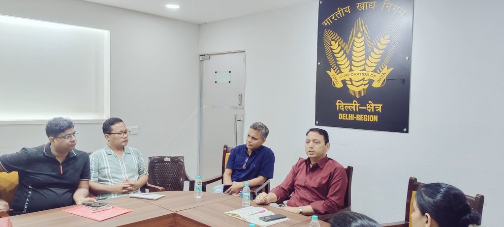 गुण नियंत्रक अनुभाग, क्षेत्रीय कार्यालय दिल्ली द्वारा दिनांक 17.07.25 व 18.07.25 को भा.खा.नि दिल्ली क्षेत्र के तकनीकी सहायकों को गुणवत्ता नियंत्रण कार्यों से संबन्धित प्रशिक्षण प्रदान किया गया। #FCI #qualitycontrol