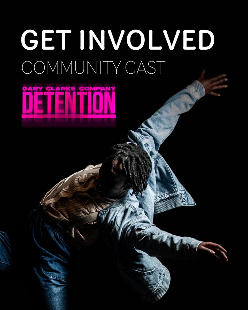 OXFORD. GET INVOLVED.

Gary Clarke will be hosting an ONLINE community cast taster session on 31st July, 6-8PM. If you're 40 or over and are part of the LGBT community, we'd love for you to join.

Register now: detentiontour.co.uk/get-involved/c…