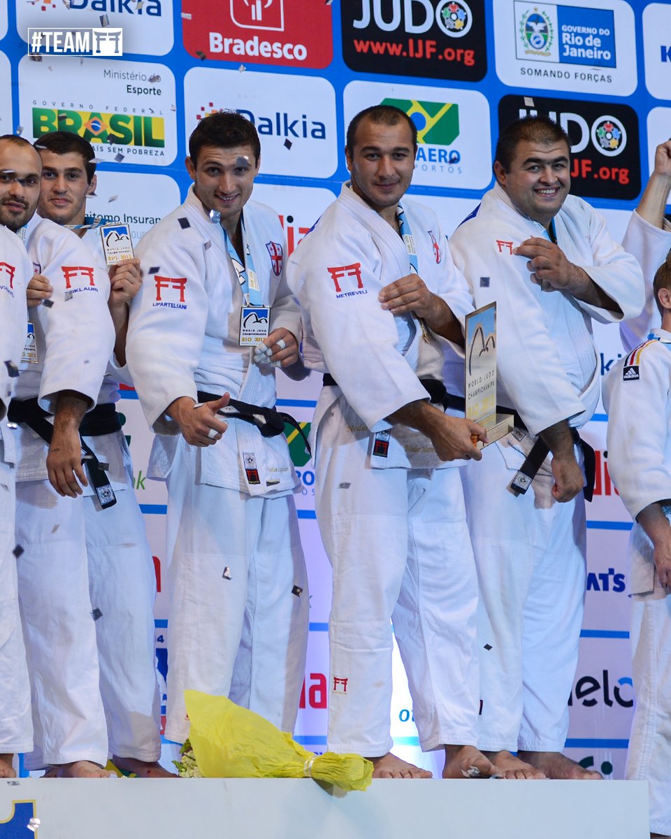 Fighting Films (@fightingfilms) on Twitter photo Flashback to Georgia winning the 2013 Mens World Team Championships! Representing FF ⛩️ 
This year Georgia became Mixed Team World Champions beating Japan. The mens team is strong. Now Liparteliani is leading the women’s team!
#TeamFF #Judo #FightingFilms #FlashbackFriday Flashback to Georgia winning the 2013 Mens World Team Championships! Representing FF ⛩️ 
This year Georgia became Mixed Team World Champions beating Japan. The mens team is strong. Now Liparteliani is leading the women’s team!
#TeamFF #Judo #FightingFilms #FlashbackFriday