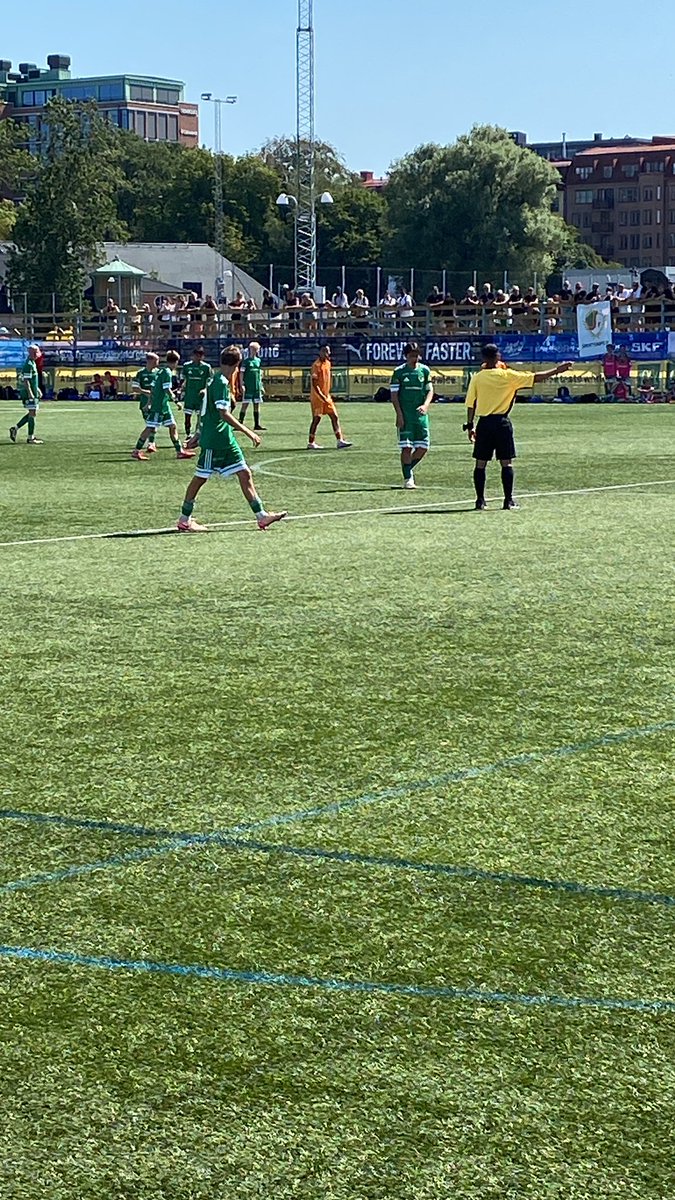 myhran's tweet image. Det fina med @Gothia_Cup Skottorps IF med 3000 invånare möter en akademi från Indin i kvart