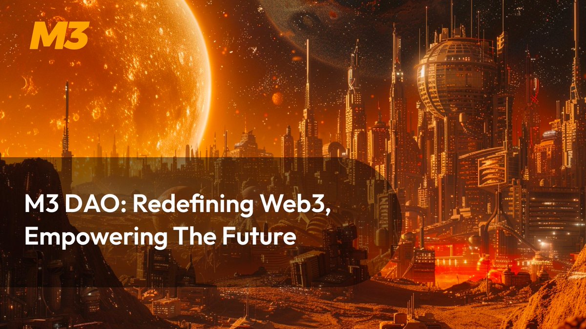 M3DAO_global's tweet image. 🔒 M3 DAO: Empowering Freedom & Security in Web3
In the Web3 era, digital identity is the cornerstone of the metaverse and decentralized economy.
M3 DAO’s Avatar and DID projects empower users with autonomous digital identities, enabling seamless asset management, social…