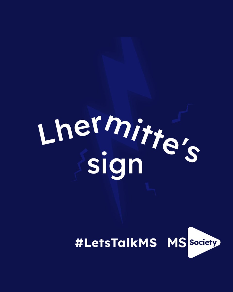 mssocietyuk's tweet image. Some people living with MS might experience pain at some time. But drug treatments and therapies can help.
Lhermitte’s sign is a sudden brief pain or buzzing sensation.
It can be triggered when you bend your neck forward, or cough or sneeze.
Read more: mssoc.uk/4eXhRmo