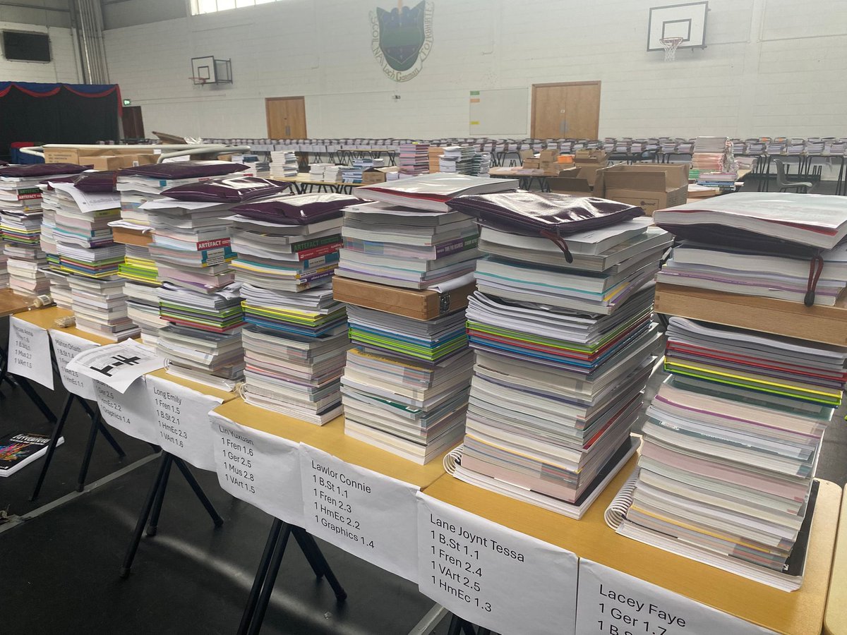 Ms Pac Kenny &amp; Mr Sultana along with their very hard working students have been very busy preparing Books &amp; Stationary for collection today and tomorrow. Please remember your allocated slot.