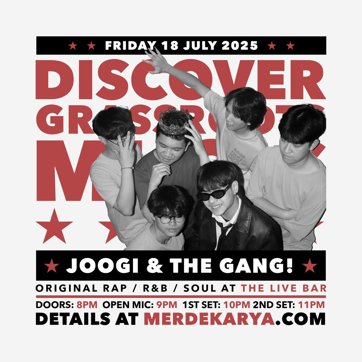 Tonight. Jom!