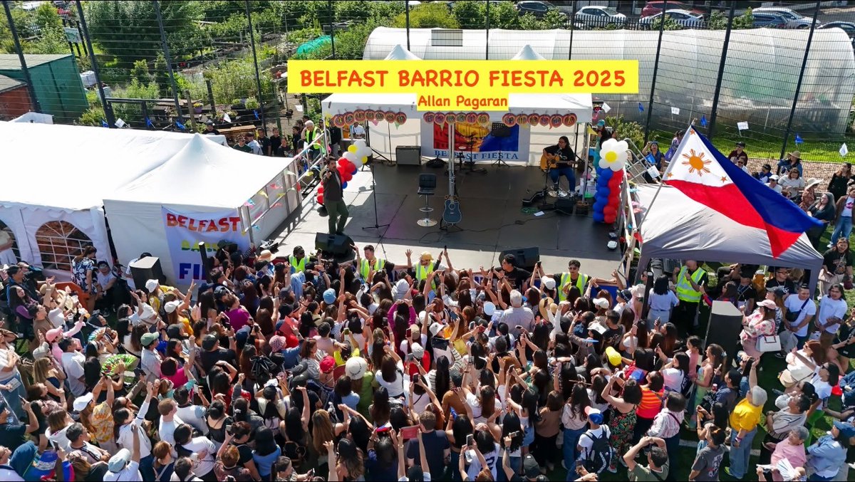 Grosvenor Community Centre (@grosvenorcommu2) on Twitter photo Local Good relations at its best.
Grosvenor Barrio Fiesta was a beautiful day and shines a light on everything brilliant in Belfast 💚 <a href="/belfastcc/">Belfast City Council</a> <a href="/CommunitiesNI/">Communities NI</a> <a href="/belfastcc/">Belfast City Council</a> Local Good relations at its best.
Grosvenor Barrio Fiesta was a beautiful day and shines a light on everything brilliant in Belfast 💚 <a href="/belfastcc/">Belfast City Council</a> <a href="/CommunitiesNI/">Communities NI</a> <a href="/belfastcc/">Belfast City Council</a>
