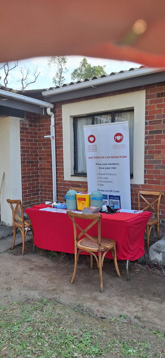 Our Durban team, in partnership with Unilever, setting up at KuneDube Foundation for Mandela Day❤🧠

#MandelaDay #HSFSA