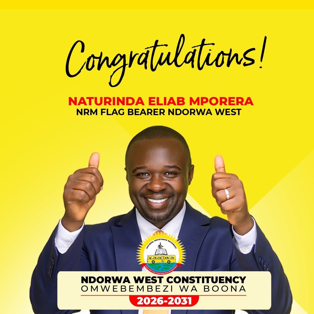 Well in 👍 ⁦<a href="/NduguEliab/">Naturinda Eliab</a>⁩ #OmwebembeziWaBoona #NRMPrimaries