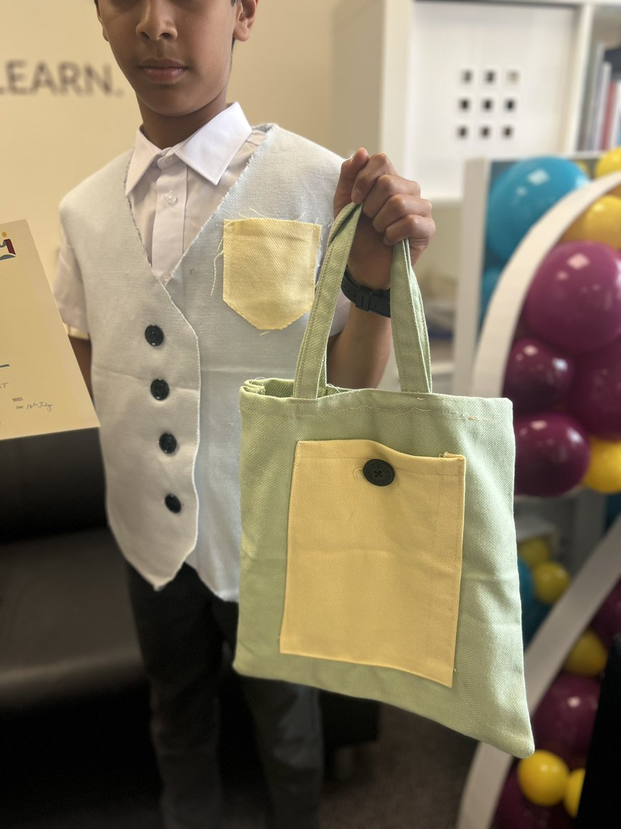 MountStewartSch's tweet image. 🎉 Excited to see a young designer working on a waistcoat inspired by Savile Row! 🧵✨ The creativity and talent at such a young age is so inspiring. He even made a bag to match! #FutureFashion #DT #SavileRow