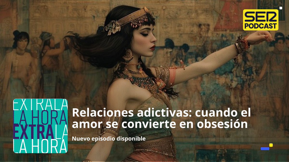 La Hora Extra (@lahoraextra) on Twitter photo 📻La Hora Extra | Relaciones adictivas: cuando el amor se convierte en obsesión
🎭Natalia Millán y Álex O'Dogherty en <a href="/Festival_Merida/">Festival Internacional de Teatro Clásico de Mérida</a>
📚'El accidente' de Blanca Lacasa
📸Yasumasa Morimura y José María Yturralde
🎸Comienza el <a href="/LowFestival/">Low Festival</a>
Nuevo episodio
linktr.ee/LaHoraExtra 📻La Hora Extra | Relaciones adictivas: cuando el amor se convierte en obsesión
🎭Natalia Millán y Álex O'Dogherty en <a href="/Festival_Merida/">Festival Internacional de Teatro Clásico de Mérida</a>
📚'El accidente' de Blanca Lacasa
📸Yasumasa Morimura y José María Yturralde
🎸Comienza el <a href="/LowFestival/">Low Festival</a>
Nuevo episodio
linktr.ee/LaHoraExtra
