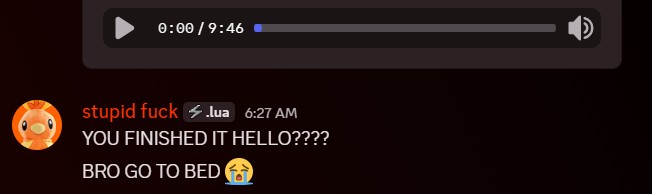 __0bliv1on__'s tweet image. Stayed up all night to finish the final section of this one song for Redoc