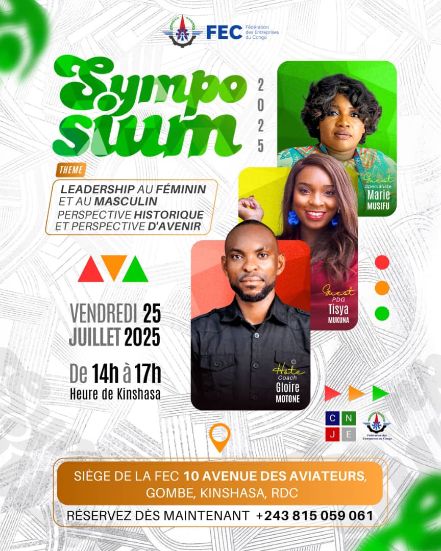 MuyumbaJr's tweet image. Un rendez-vs pour l'avenir
Leadership au féminin et au masculin:
Explorez les racines, questionnez les modèles, imaginez l’avenir.
Un dialogue entre histoire et vision, entre héritage et audace.
Le 25 juillet 2025
14h00-17h00
Rejoignez celles et ceux qui façonnent demain.