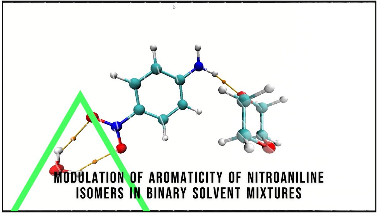 global_nmr's tweet image. Can solvents reshape aromaticity in nitroaniline isomers?
Prince Sebastian uses NICS(1) calculations to reveal how binary solvent mixtures modulate aromaticity in ortho, meta & para-nitroaniline.
globalnmr.org/an-nics-study-…
#GlobalnmrOC2025