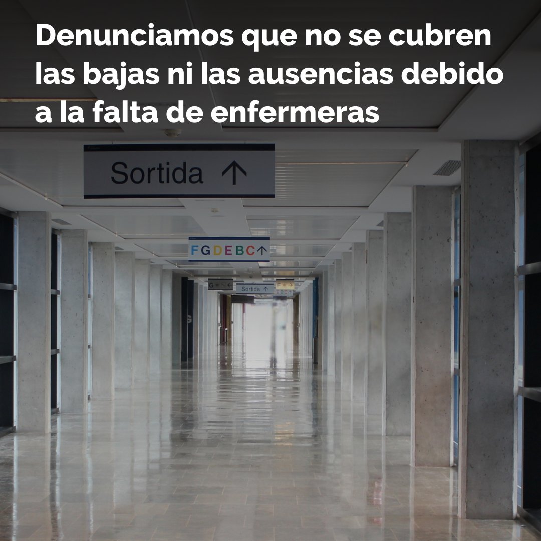 SATSE_BALEARES (@satse_baleares) on Twitter photo Denunciamos que no se están cubriendo las bajas, las IT, ni las vacaciones en los hospitales públicos de Baleares.
Las bolsas están vacías, el <a href="/ibsalut/">Servei de Salut de les Illes Balears (IB-SALUT)</a> no da datos y no se ha captado a ninguna enfermera este 2025.
Cada verano lo mismo.
Más información👉bit.ly/46n1CwN Denunciamos que no se están cubriendo las bajas, las IT, ni las vacaciones en los hospitales públicos de Baleares.
Las bolsas están vacías, el <a href="/ibsalut/">Servei de Salut de les Illes Balears (IB-SALUT)</a> no da datos y no se ha captado a ninguna enfermera este 2025.
Cada verano lo mismo.
Más información👉bit.ly/46n1CwN