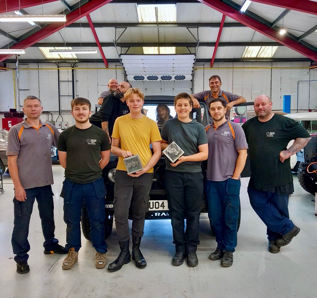 elecclassiccars's tweet image. Congratulations to Max, Albert and Daniel, completing their work experience weeks with us. Some very talented young lads with a bright future ahead of them. 👍