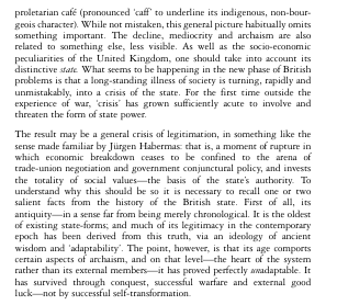 ghostofchristo1's tweet image. Tom Nairn, writing in the New Left Review in 1981.