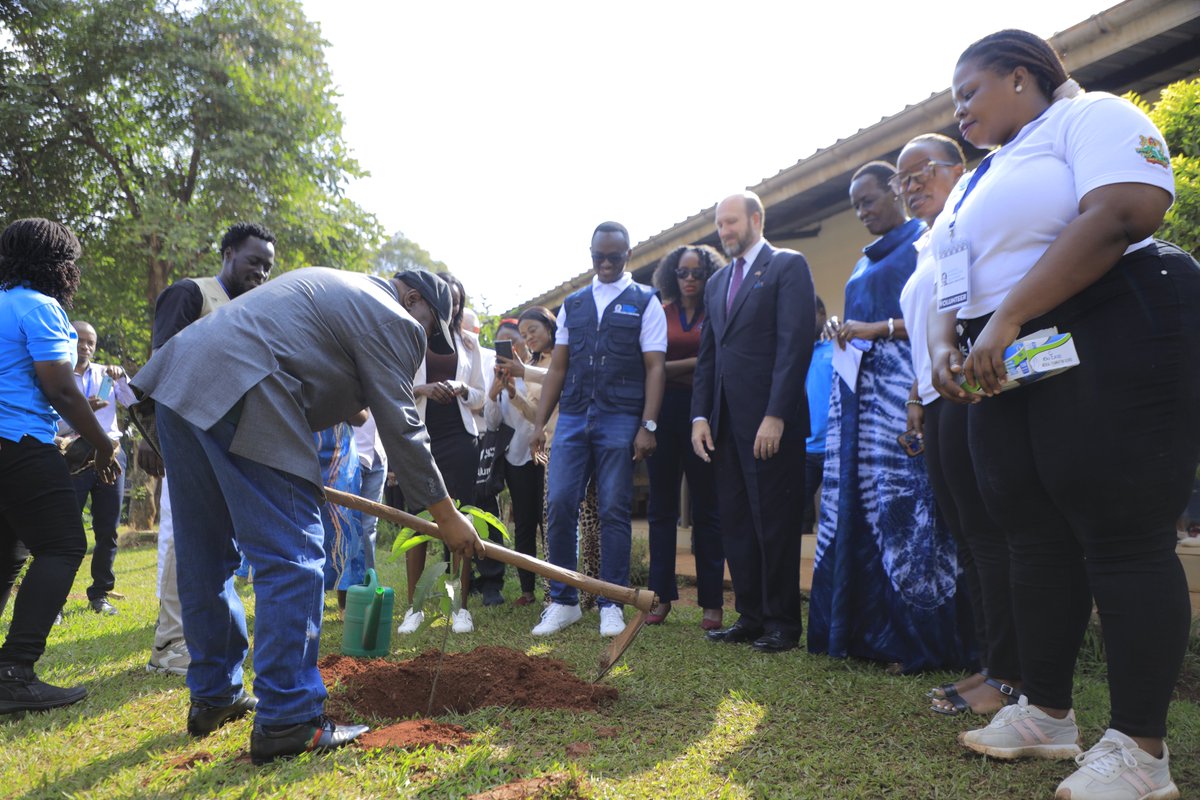 A day of unity and purpose at <a href="/abilityksph_Ug/">Kampala School For Physically Handicapped</a>! We were deeply honored as H.E. Solly Sebola, #SouthAfricanAmbassador to Uganda and H.E. William W. Popp, #TheUSAmbassador to Uganda led a symbolic tree planting ceremony rooting hope, growth, and inclusion for generations to come.