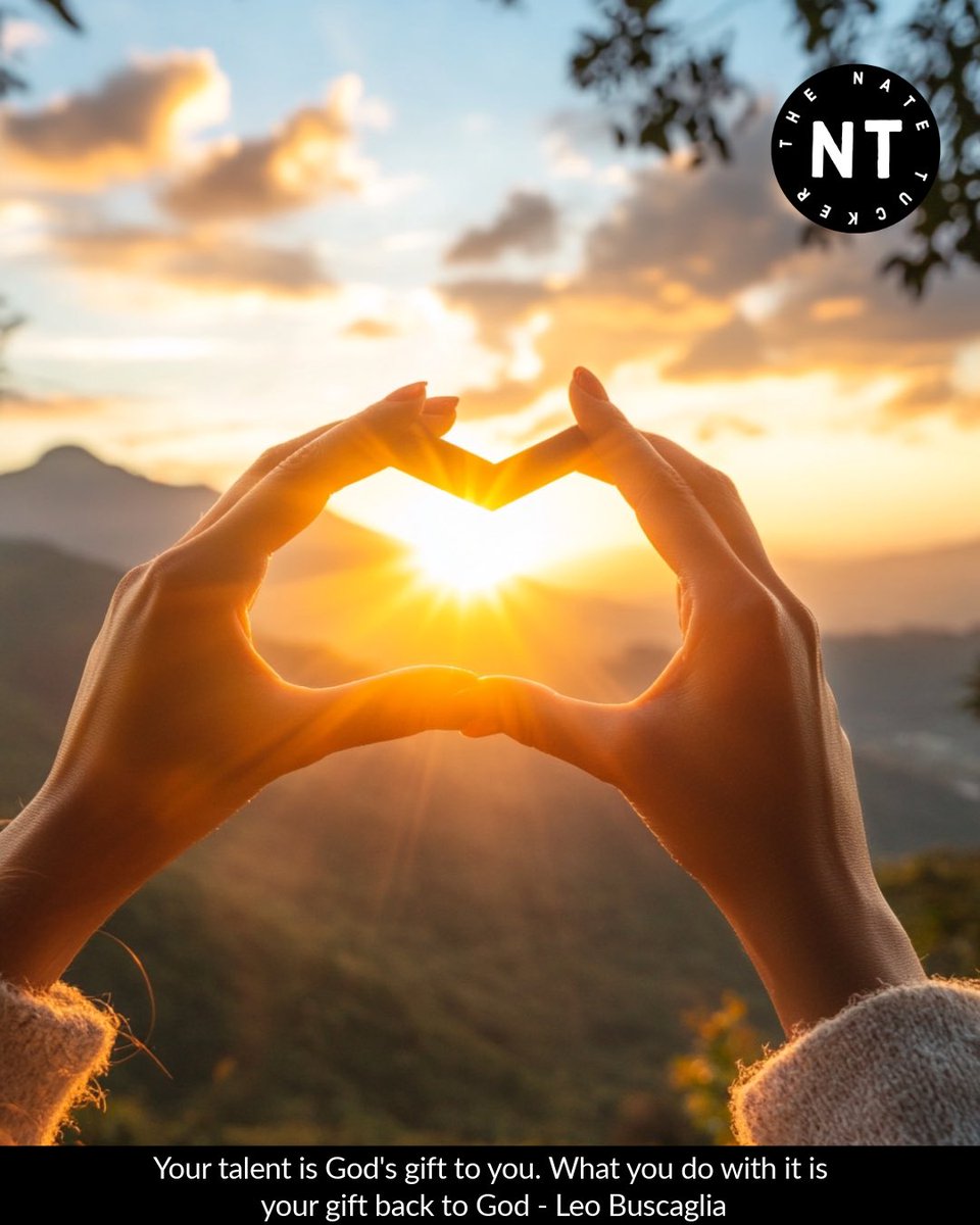 thenatetucker's tweet image. 🫵🏽 Are you a giver or a taker 🤔

💁🏽‍♂️ Your talent is God's gift to you. What you do with it is your gift back to God - Leo Buscaglia 💯🔥🔥🔥🔥

#ProtectTheGift
#useitwisely
#motivationaldaily #motivation #motivationalquotes