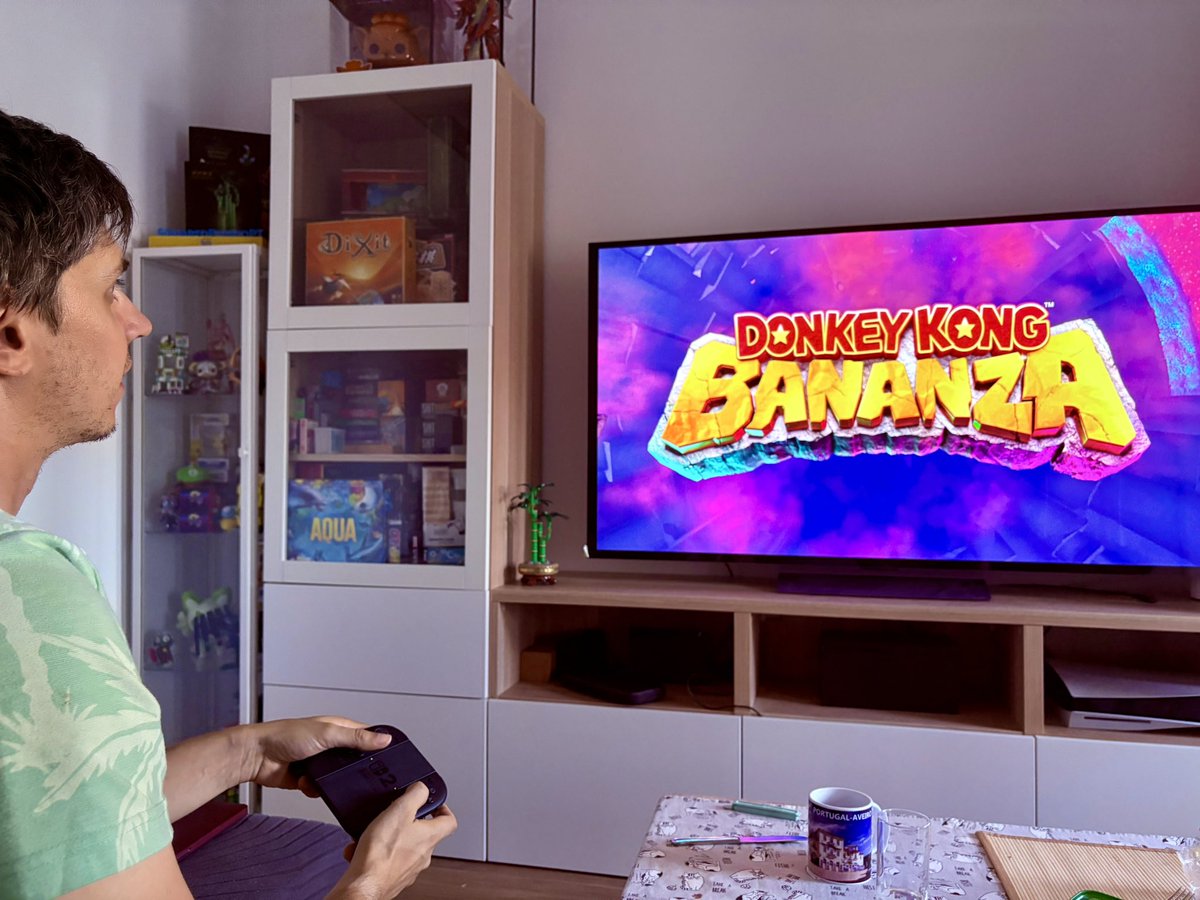 Squared_Potato's tweet image. 🍌🍌🍌 Banaana!!!
Já estamos a desfrutar a nova aventura de DK Pauline 😍 Avizinha-se um fim de semana cheio de muita macacada e banana 🍌
#donkeykong #donkeykongbananza #nintendoswitch2 #portugal #fimdesemana #gaming #gamer #jogos @nintendopt @nintendoeurope @NintendoAmerica