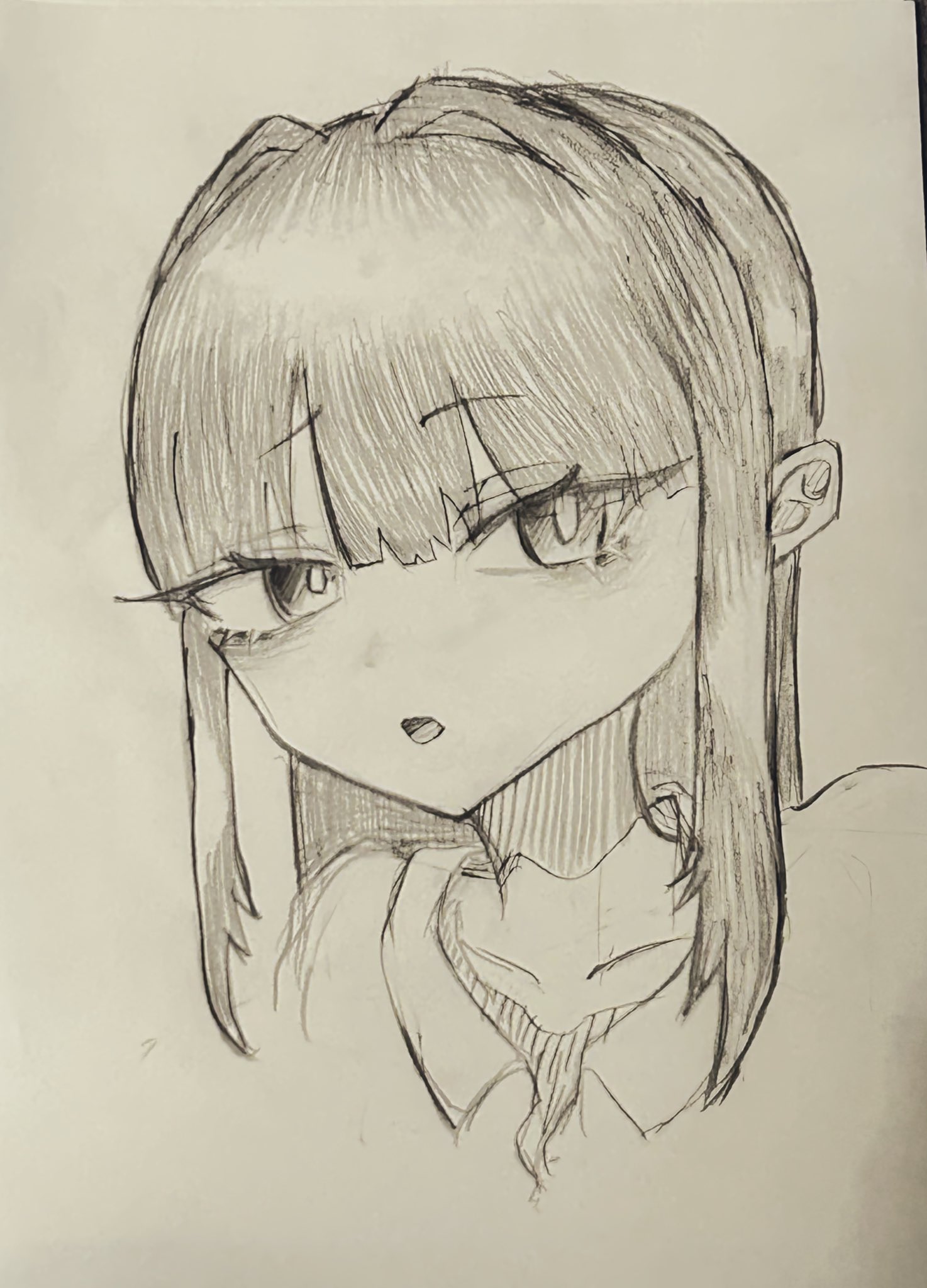 リ*メ様 オリジナル手描きアナログイラスト 34 リ*メ様 オリジナル手描きアナログイラスト 34