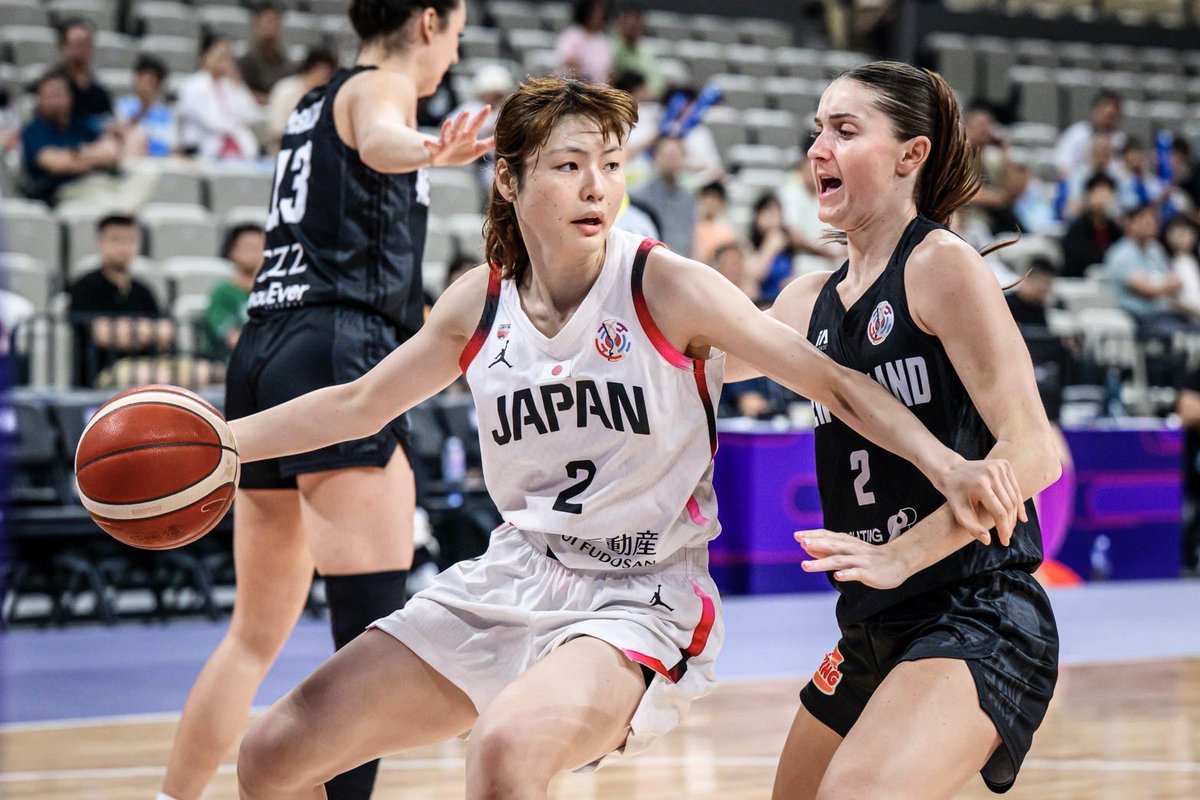 cx_basketball's tweet image. FIBA女子アジアカップ2025 
準決勝進出決定戦

🇯🇵日本 77-62 ニュージーランド🇳🇿

準決勝進出を懸けたこの一戦🔥

日本の若き司令塔 #田中こころ 選手が
チーム最多の17得点の活躍を見せました✨

他にも、#今野紀花 選手が積極的な攻めで13得点、#宮澤夕貴 選手が11得点、…