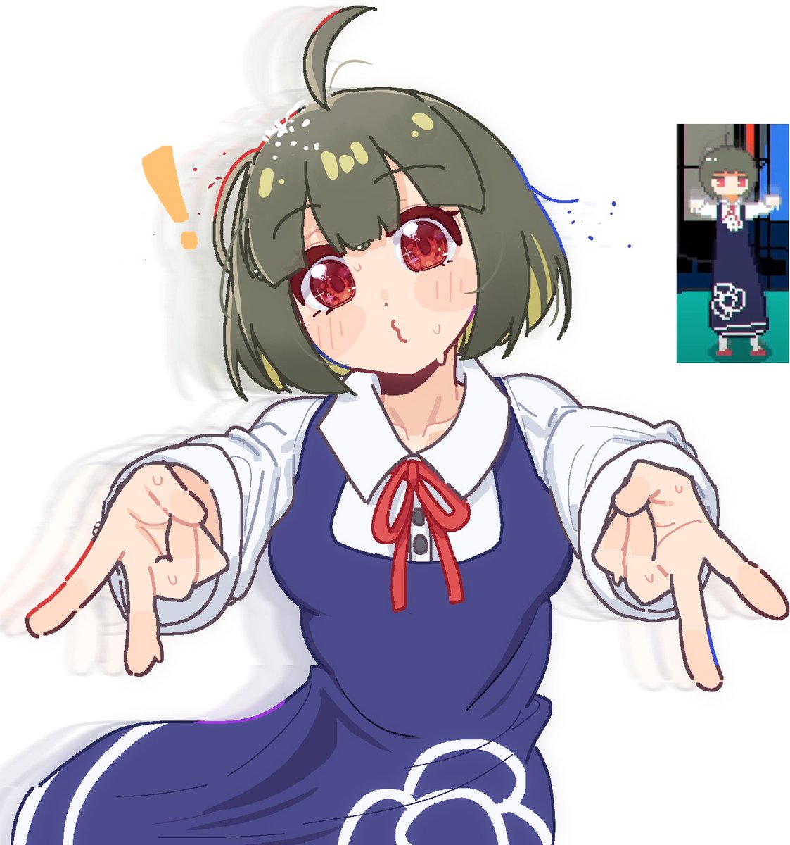 magma絵チャで描いたとあか #亜電