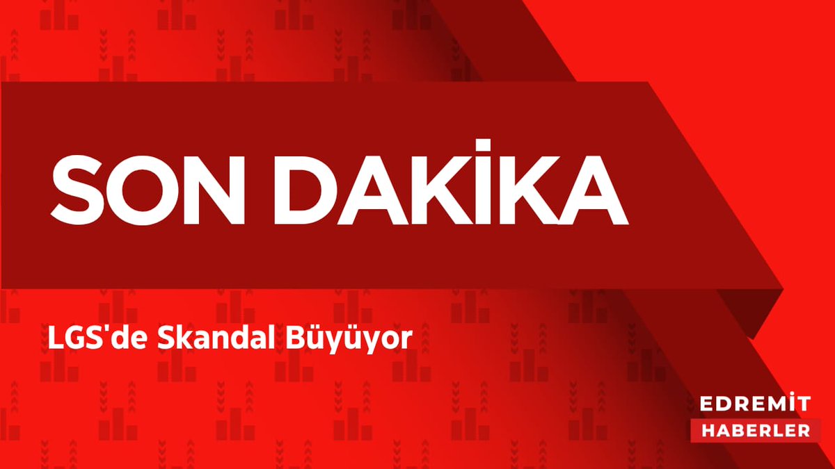 EdremitHaberlr's tweet photo. Lgs’de skandal büyüyor.

Lgs sınavında bir veli kendi çocuğunun olduğu ildeki bir dersanede çalışan öğretmenlerin soruların PDF formlarını öğrenci velilerine verdiğini, bazı öğretmenler tarafından da cevap anahtarlarının paylaşıldığını söyledi

#lgs2025 #lgs2025iptalolsun https://t.co/0iyUM64T1h