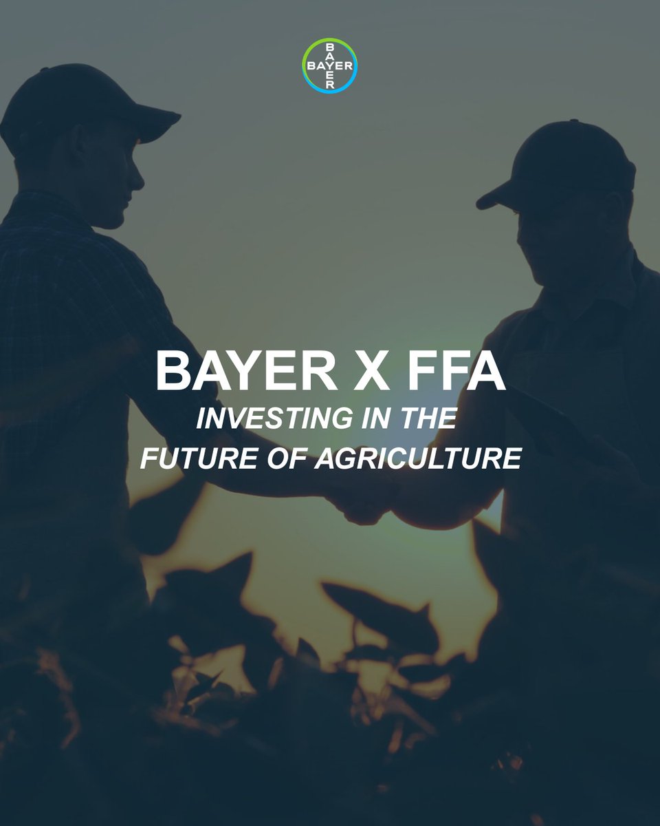 Bayer4CropsUS's tweet image. Bayer’s investment in FFA goes beyond gear and funding. We are committed to helping build a strong pipeline of skilled members who are ready to lead.
That means support for curriculum development, access to mentorship and opportunities that turn education into long-term careers.